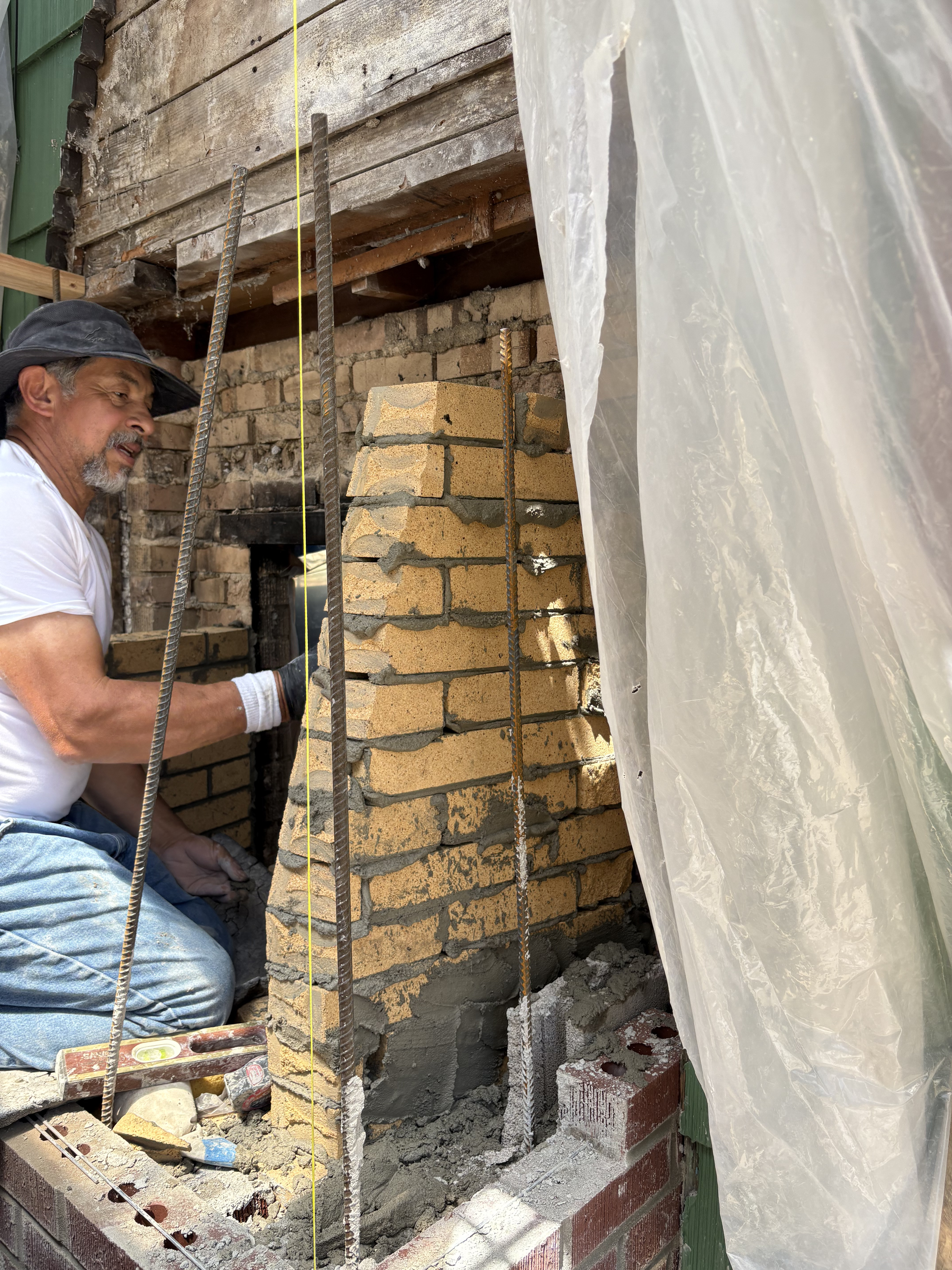 Firebox Wall Construction in Portland Oregon