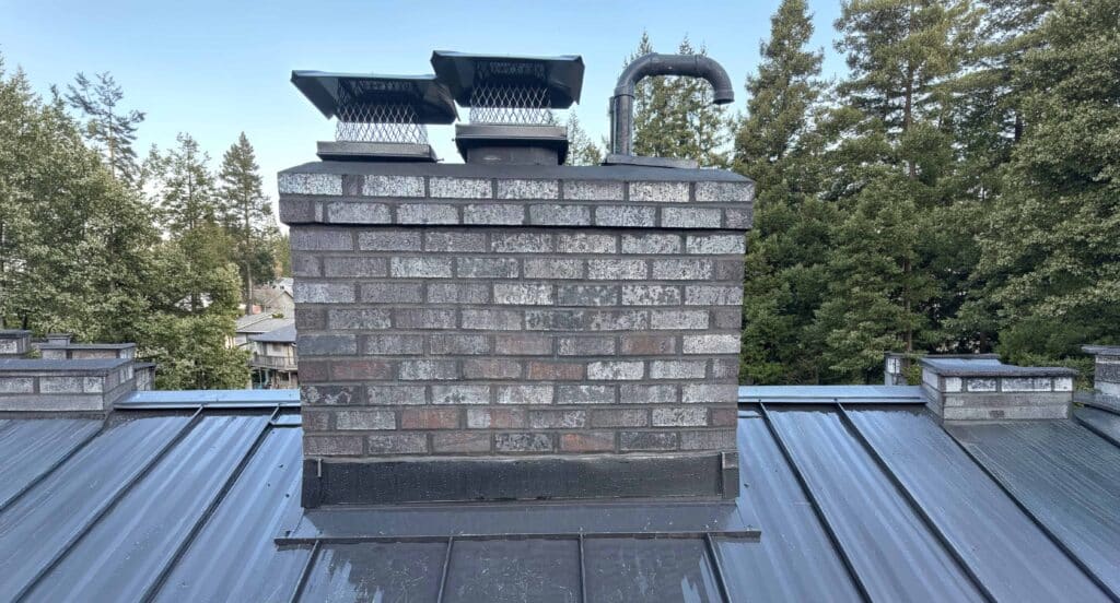 Chimney Rebuild Roof Lineup